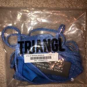 Stevie Marina sparkle Triangl bikini